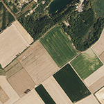 Die Lage von Fronrode im Orthofoto