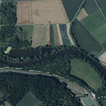 Die Lage von Weidemühle im Orthofoto
