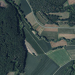 Die Lage von Larmühle im Orthofoto