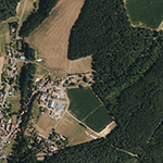 Die Lage von Hirschkopf im Orthofoto