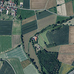 Die Lage von Wehrenmühle (Mühle Wehren) im Orthofoto