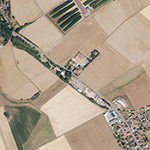 Die Lage von Bahnhof Gilserberg im Orthofoto