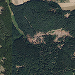 Die Lage von Heisterscheid im Orthofoto