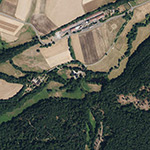 Die Lage von Eisenhammer im Orthofoto