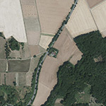 Die Lage von Richardsberg im Orthofoto