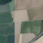 Die Lage von Rittervenne im Orthofoto