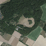 Die Lage von Lamsberg im Orthofoto