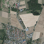 Die Lage von Stieglitzhof im Orthofoto