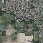 Die Lage von Hosbachsmühle im Orthofoto