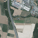 Die Lage von Fuldaberg im Orthofoto