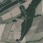 Die Lage von Hinter der Brücke im Orthofoto