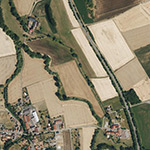 Die Lage von Belzmühle im Orthofoto
