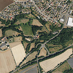 Die Lage von Gewaltmühle im Orthofoto