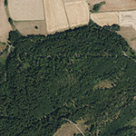 Die Lage von Kleehof im Orthofoto
