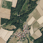 Die Lage von Biegenmühle im Orthofoto