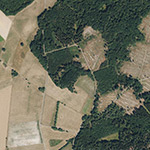 Die Lage von Roppershagen im Orthofoto