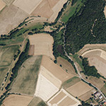 Die Lage von Rummühle im Orthofoto
