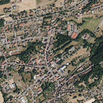 Die Lage von Untermühle im Orthofoto
