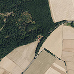 Die Lage von Forsthaus Hemberg im Orthofoto
