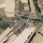 Die Lage von Elnrode-Strang im Orthofoto