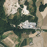 Die Lage von Tonwerk im Orthofoto