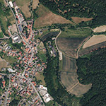 Die Lage von Beiserhaus im Orthofoto