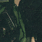 Die Lage von Mosbach im Orthofoto