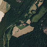 Die Lage von Grüneismühle im Orthofoto
