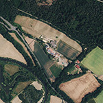 Die Lage von Sommerberg im Orthofoto