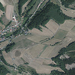 Die Lage von Betzigerode im Orthofoto