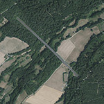 Die Lage von Altbreitenbach im Orthofoto