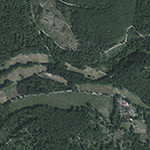 Die Lage von Neubreitenbach im Orthofoto