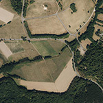 Die Lage von Buchenbach im Orthofoto