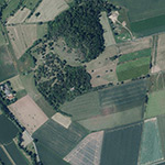 Die Lage von Haus Rübezahl im Orthofoto