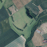 Die Lage von Hohenrod im Orthofoto