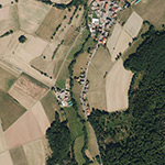 Die Lage von Papiermühle im Orthofoto