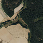 Die Lage von Appenrode im Orthofoto