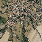Die Lage von Kranzmühle im Orthofoto
