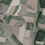 Die Lage von Schlutwinsdorf im Orthofoto