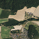 Die Lage von Baumbachsgrund im Orthofoto