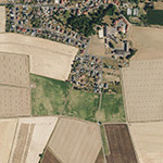 Die Lage von Gartenhaus im Orthofoto