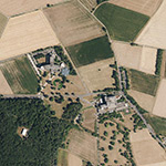Die Lage von Hardtwaldsklinik im Orthofoto
