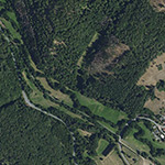 Die Lage von Brunstadt im Orthofoto