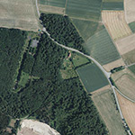 Die Lage von Forsthaus Bühle im Orthofoto