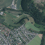 Die Lage von Langenhagen im Orthofoto