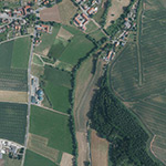 Die Lage von Pulvermühle im Orthofoto
