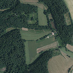 Die Lage von Orthsiegen im Orthofoto