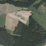 Die Lage von Hexenschanze im Orthofoto