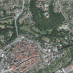 Die Lage von Herrenmühle im Orthofoto