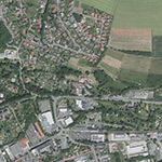 Die Lage von Funkemühle im Orthofoto